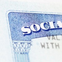 a Social Security card